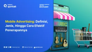 Ilustrasi Mobile Advertising