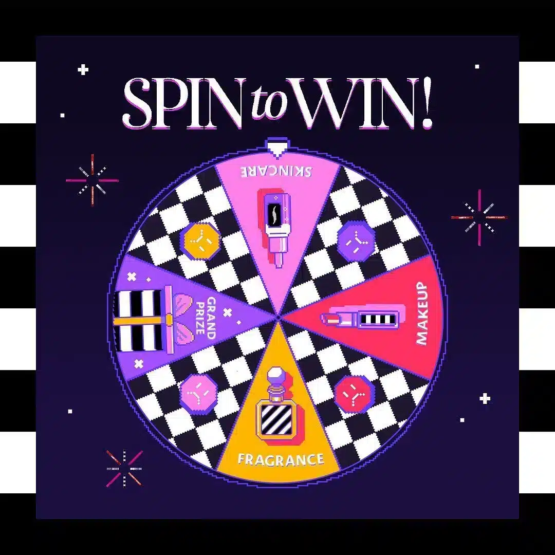 Contoh Shoppertainment_Sephora Spin to Win
