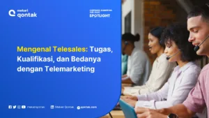 Ilustrasi mengenal Telesales dalam bisnis