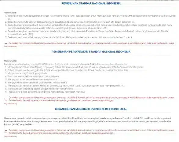 Baca dan pahami ketentuan yang berlaku Cara membuat NIB - baca dan pahami ketentuan yang berlaku.