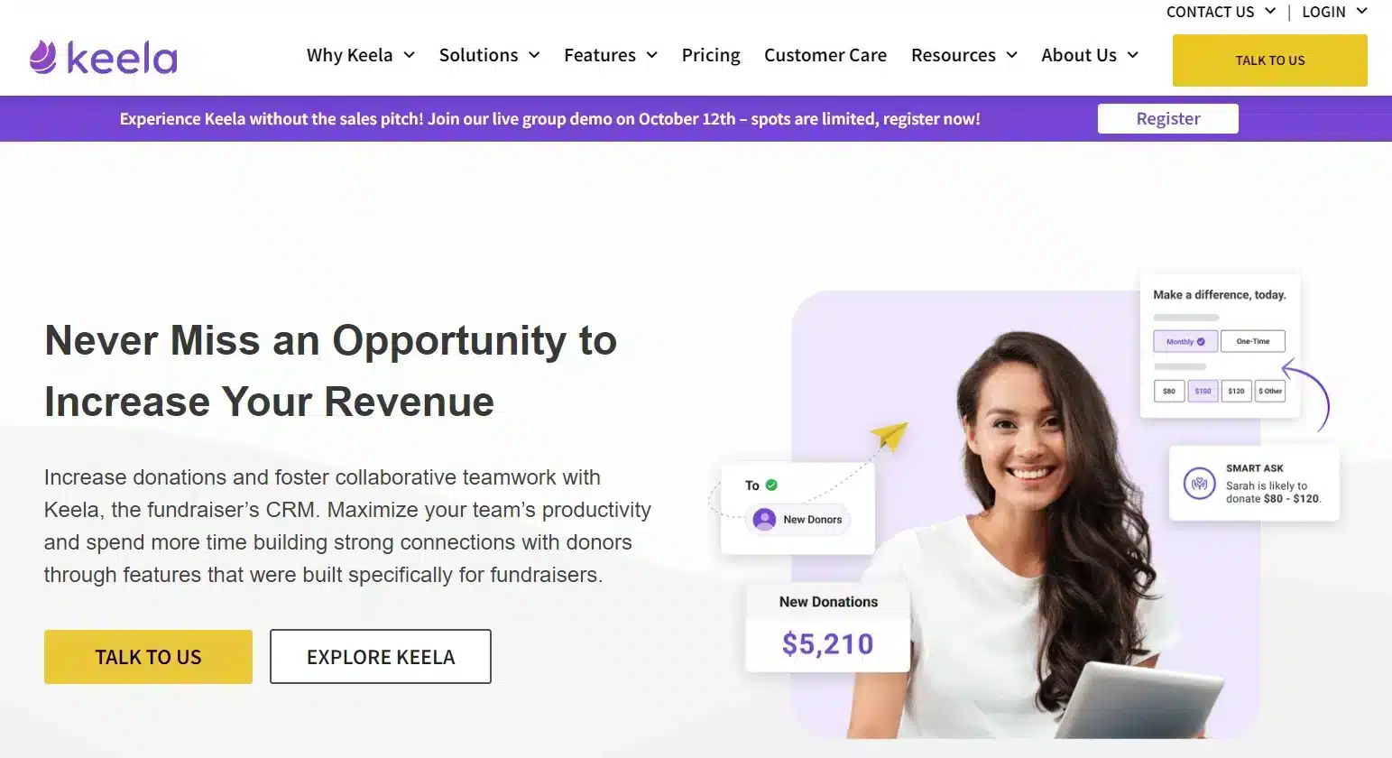 Nonprofit CRM Software - Keela
