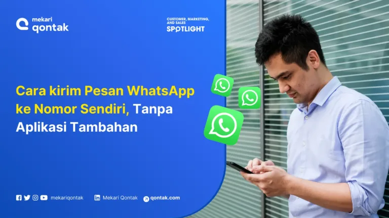 8 Cara kirim Pesan WhatsApp ke Nomor Sendiri, Tanpa Aplikasi Tambahan