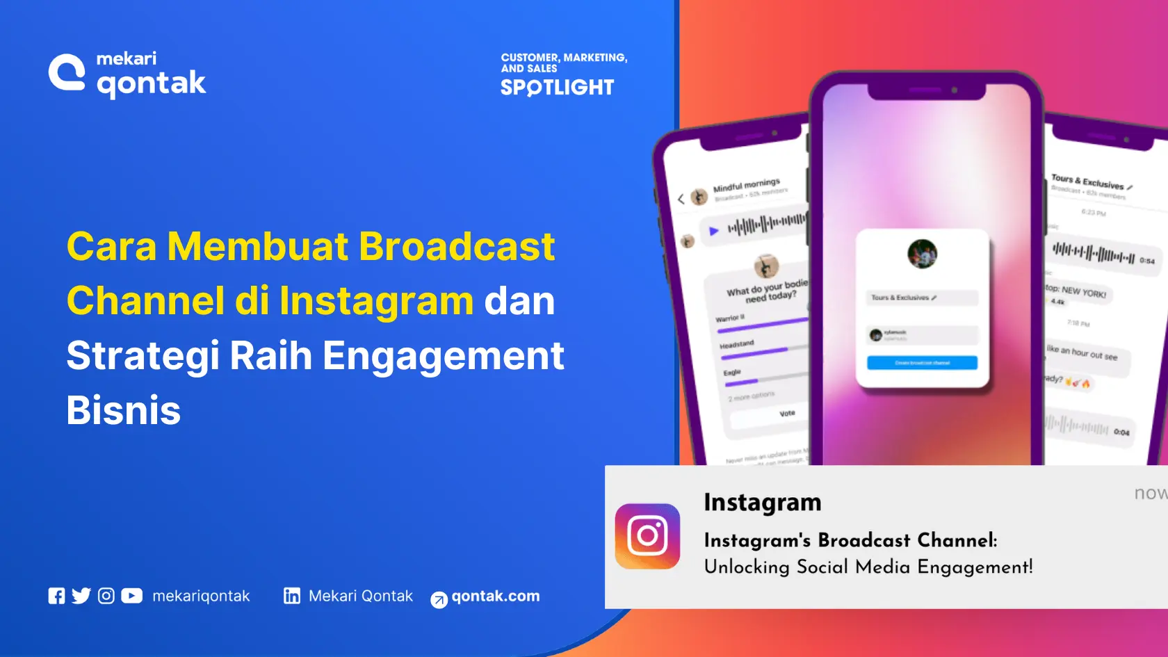 Cara Membuat Broadcast Channel di Instagram dan Strategi Raih Engagement Bisnis