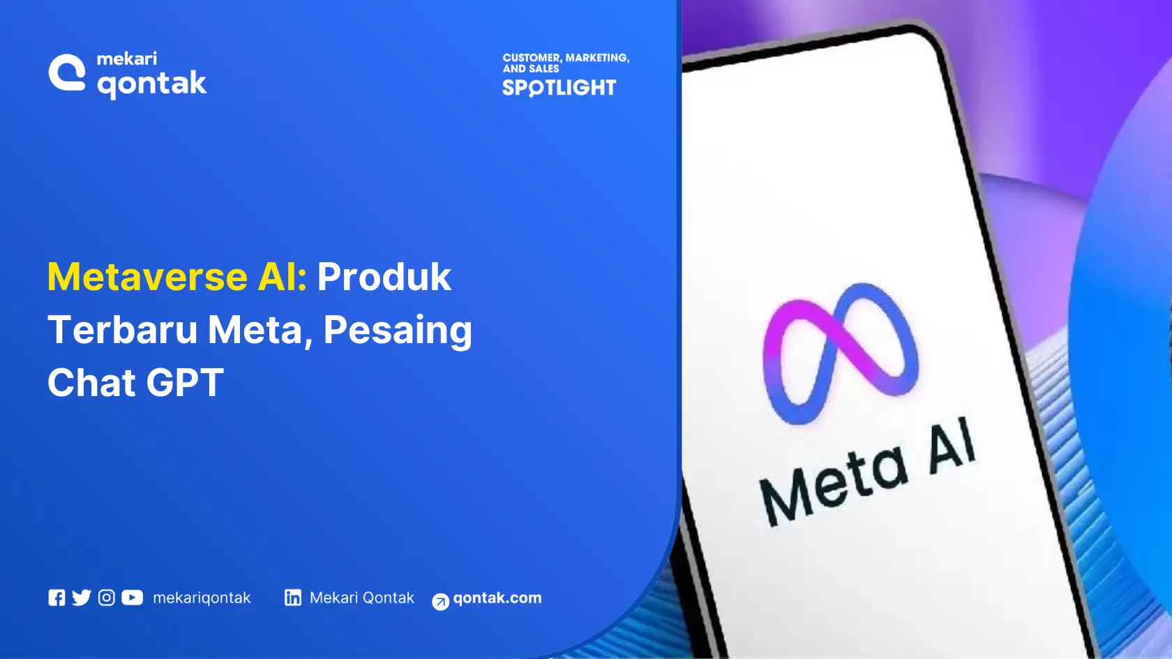 Metaverse AI: Produk Terbaru Meta, Pesaing Chat GPT