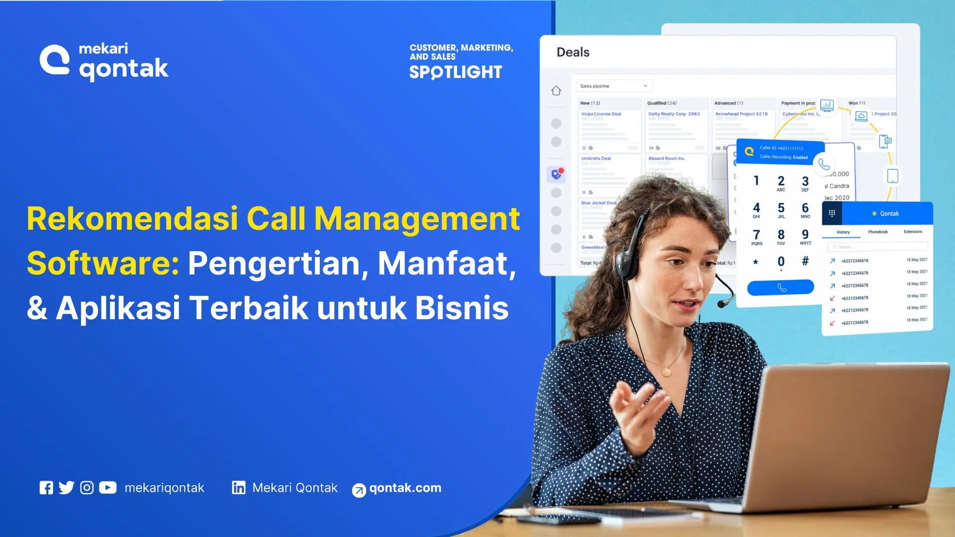 Rekomendasi Call Management Software Terbaik di Indonesia