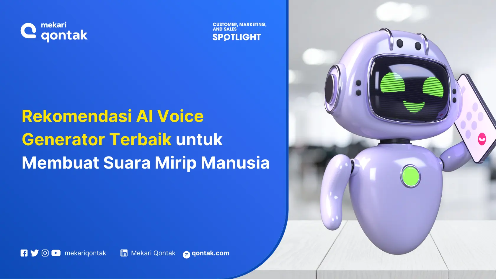 Rekomendasi AI Voice Generator Terbaik untuk Membuat Suara Mirip Manusia