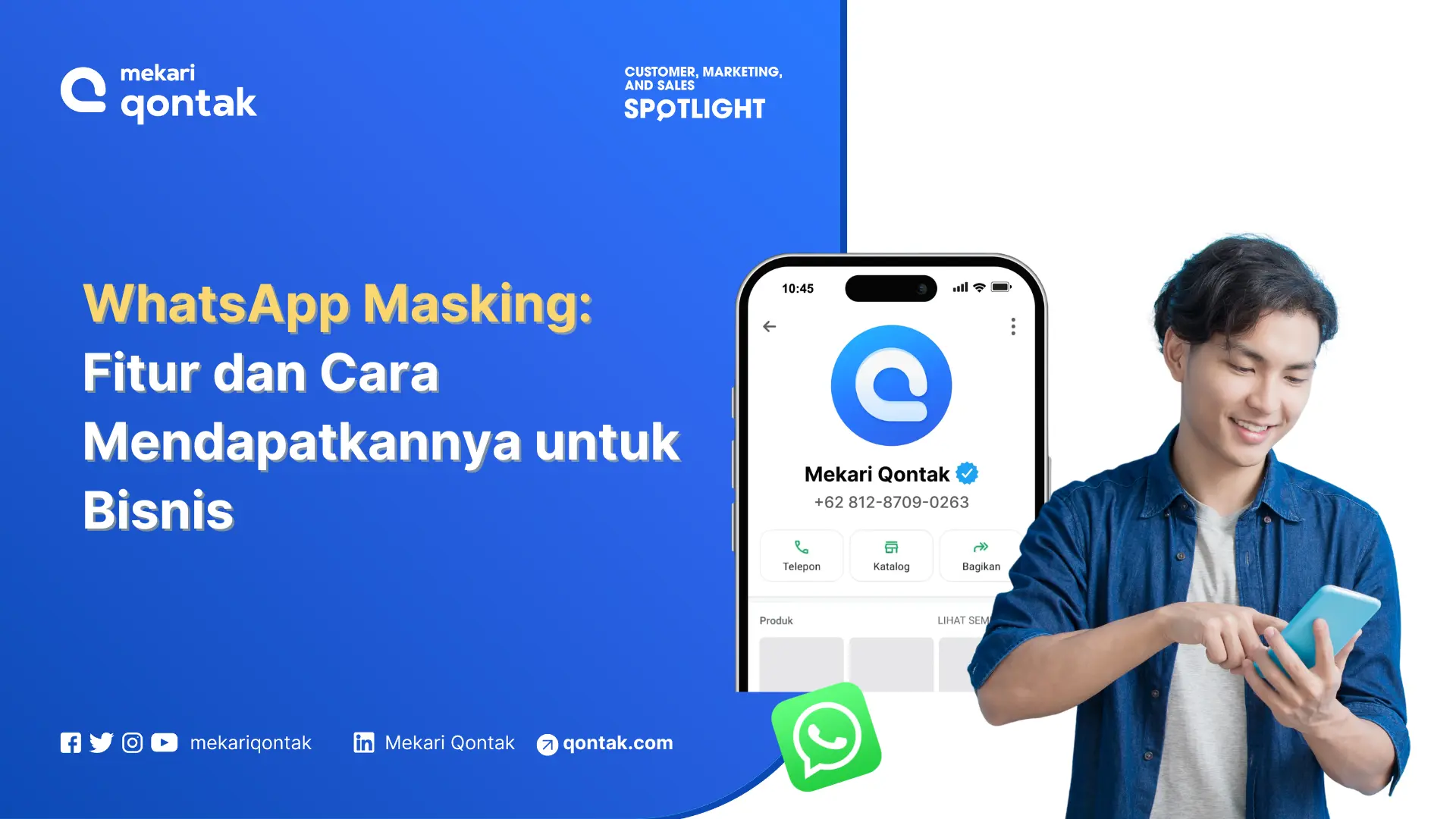 WhatsApp Masking: Fitur dan Cara Mendapatkannya untuk Bisnis