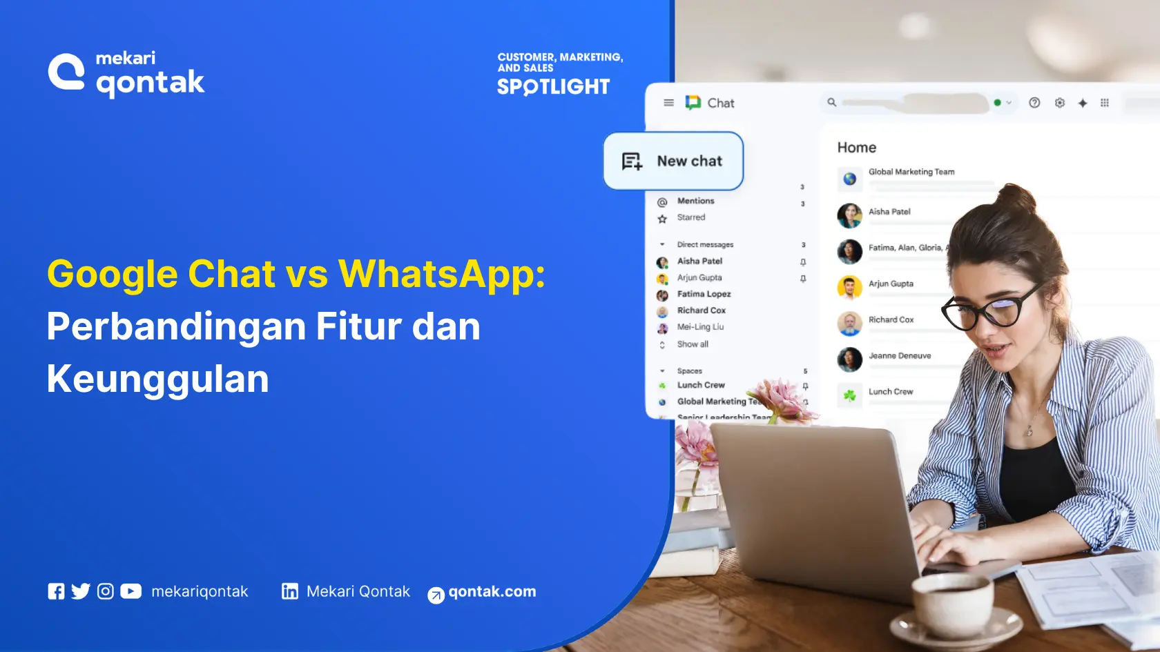 Google Chat Bandingkan Kelebihan dan Fitur Seperti WhatsApp