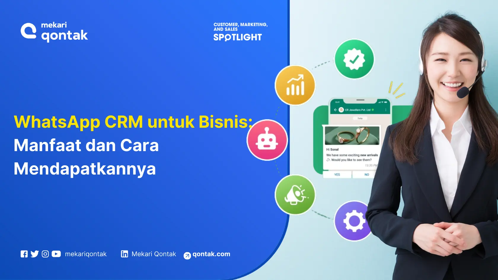 WhatsApp CRM untuk Bisnis: Manfaat dan Cara Mendapatkannya