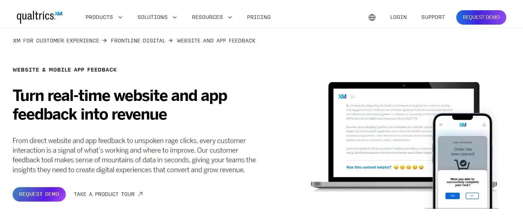 Tools Qualtrics untuk mengumpulkan customer feedback