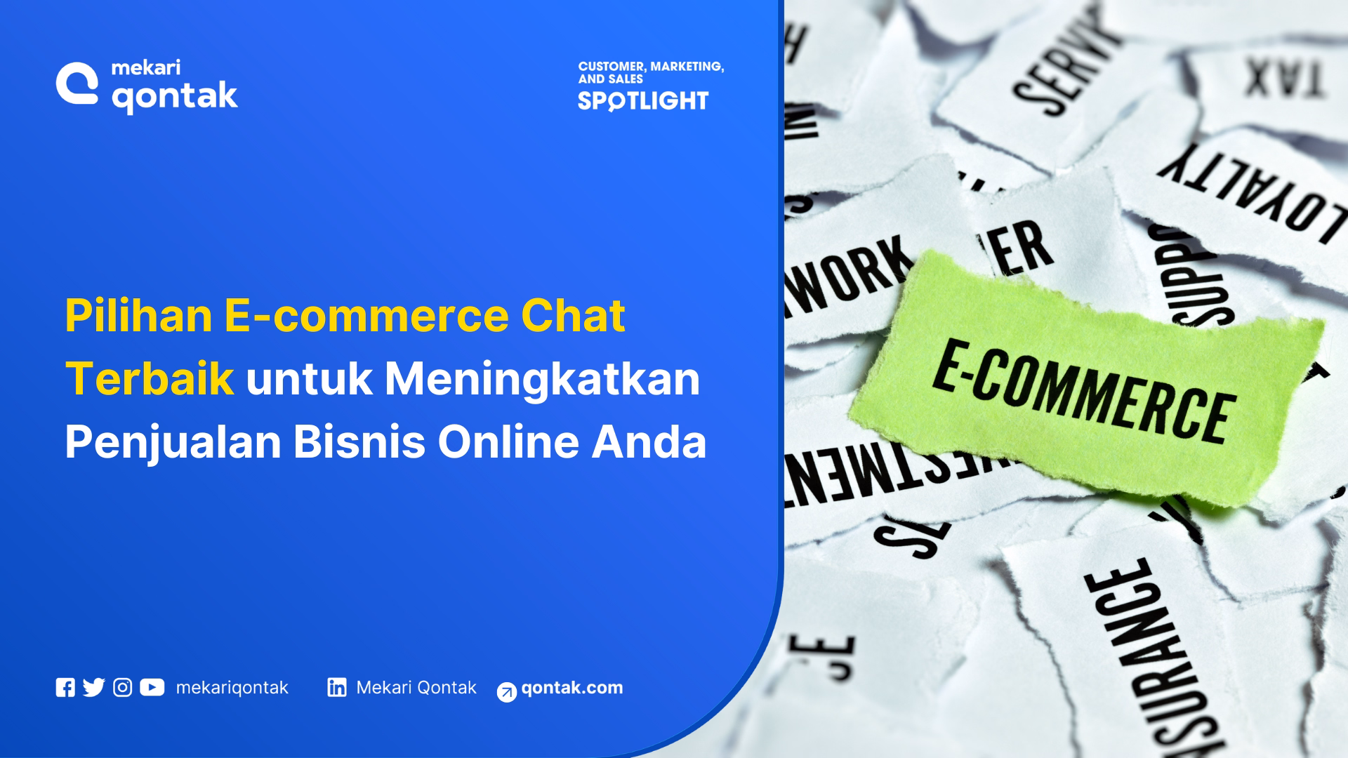 5 E-commerce Chat Terbaik yang Banyak Toko Online Gunakan