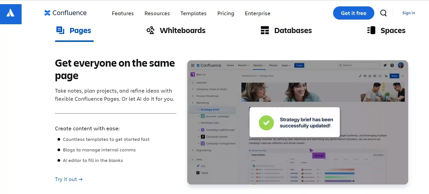 Software Knowledge Base Terbaik -Confluence by Atlassian