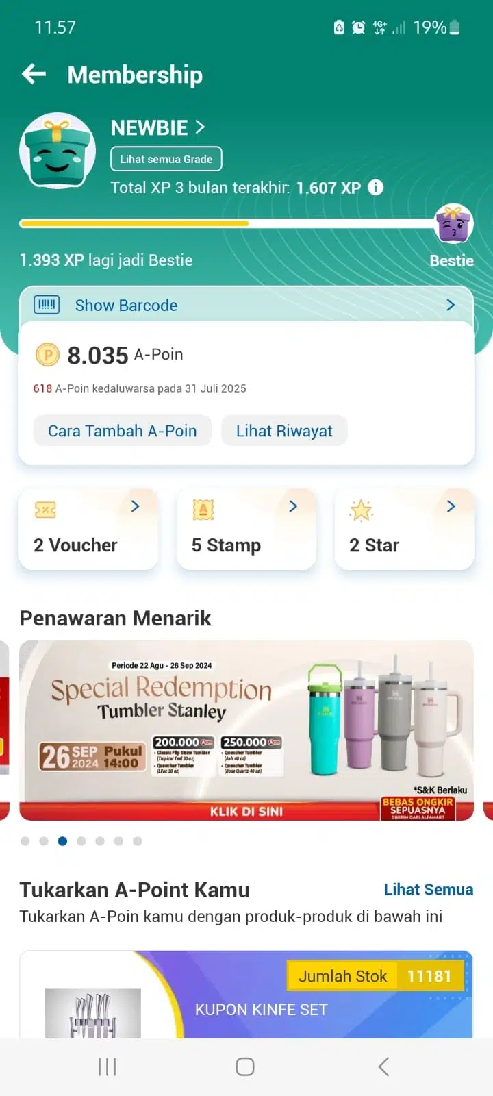 Contoh stategi pemasaran Loyalitas Pelanggan_Alfamart