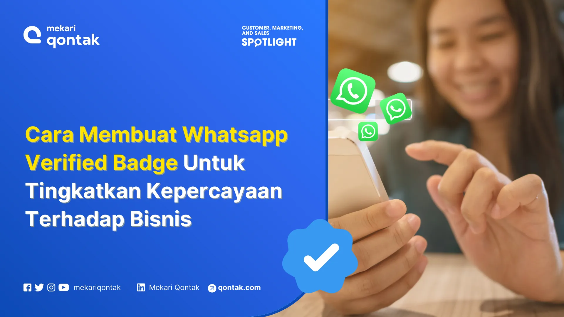 Cara Membuat Whatsapp Verified Badge Untuk Tingkatkan Kepercayaan Terhadap Bisnis