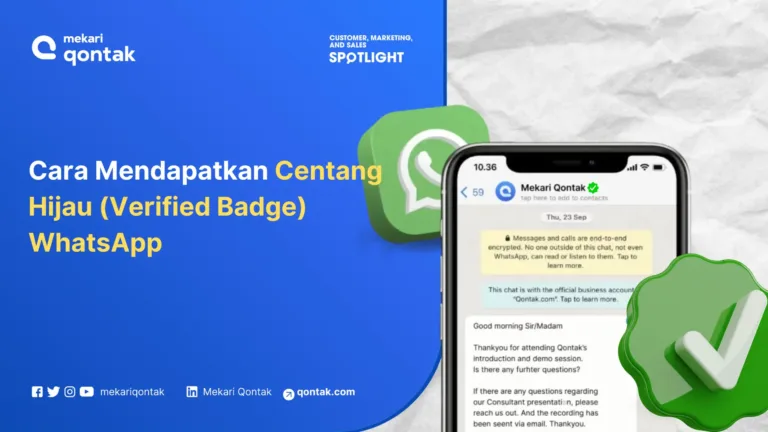 5 Cara Mendapatkan Centang Hijau (Verified Badge) WhatsApp