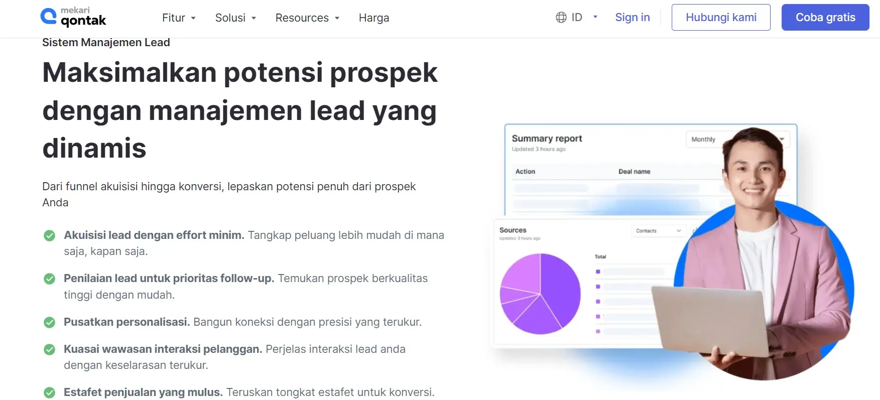 Software B2B Lead Generation_Mekari Qontak