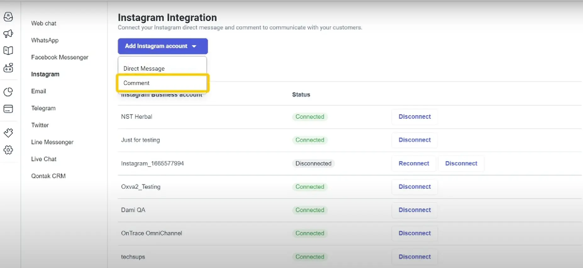 Step 2_Integrasikan Chatbot dengan Akun Instagram Bisnis
