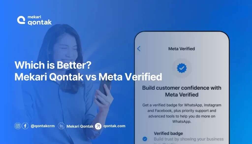 WhatsApp BSP Mekari Qontak vs Meta Verified – Which is Better