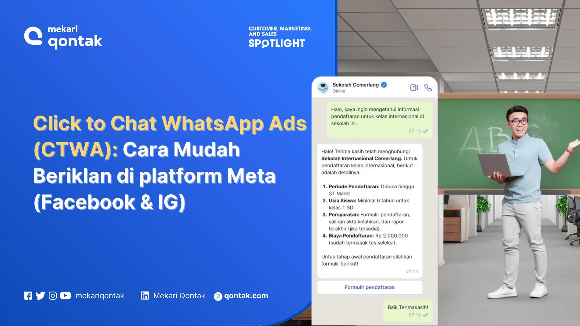 Click to Chat WhatsApp Ads (CTWA): Cara Mudah Beriklan di platform Meta (Facebook & IG)