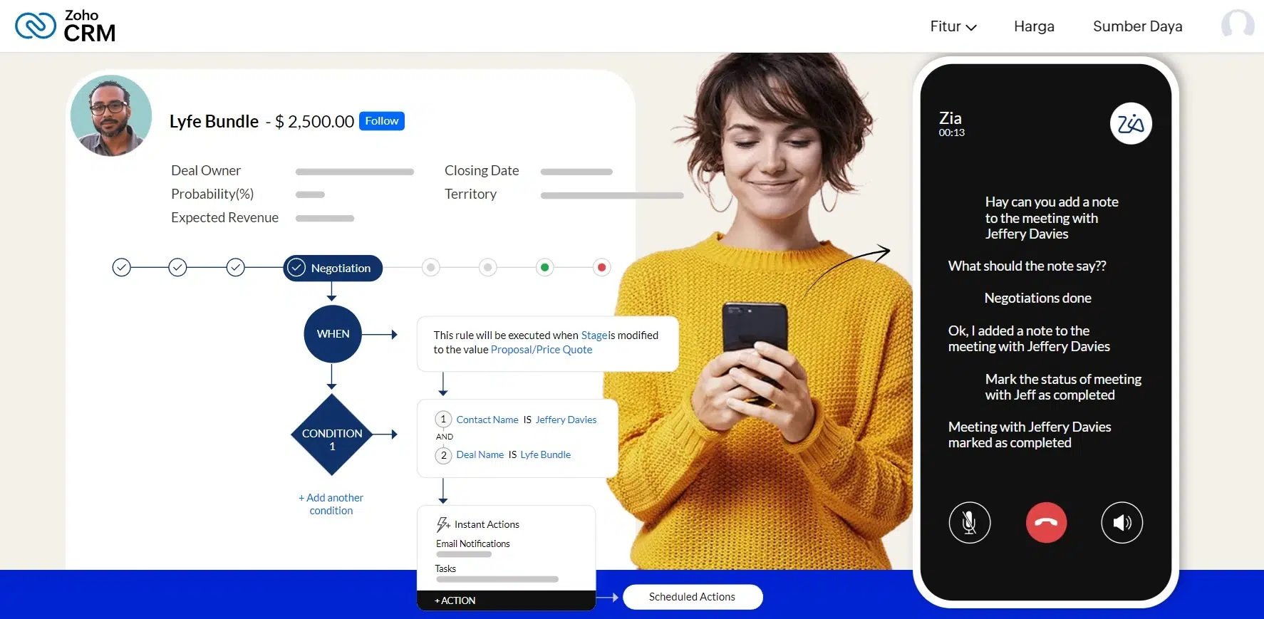 software CRM b2b Terbaik_Zoho