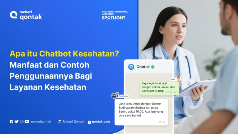 Apa itu Chatbot Kesehatan? Manfaat dan Contoh Penggunaannya Bagi Layanan Kesehatan