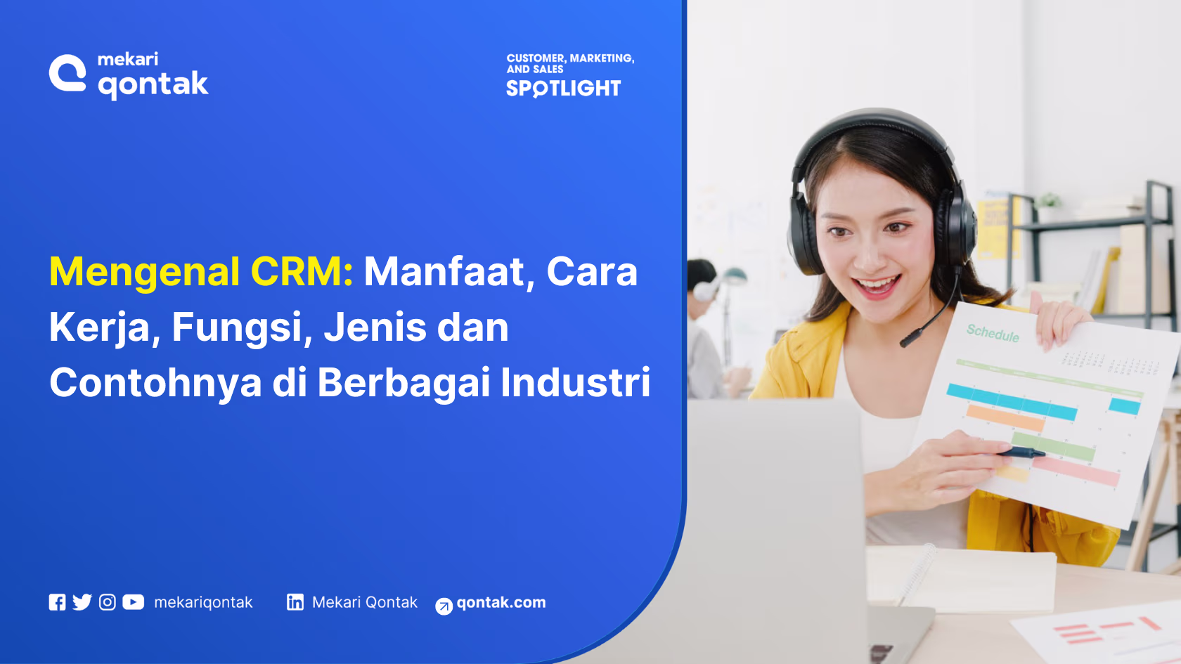 Ilustrasi Customer Relation Management