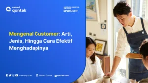 Ilustrasi pelayanan customer