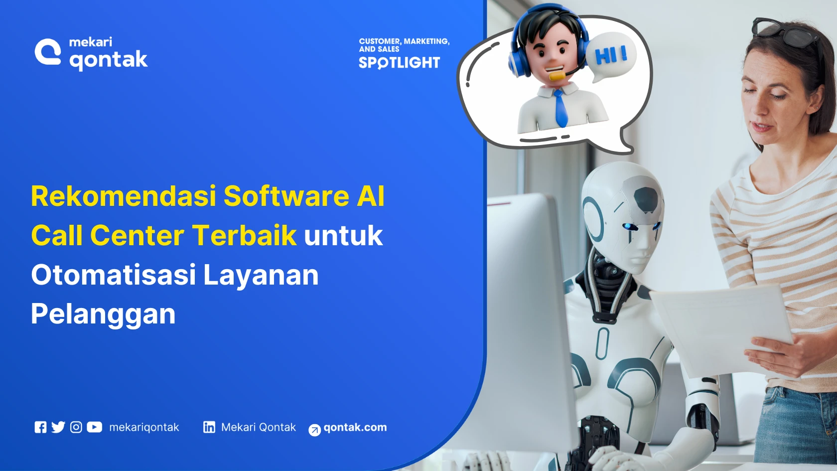 Rekomendasi Software AI Call Center Terbaik untuk Otomatisasi Layanan Pelanggan