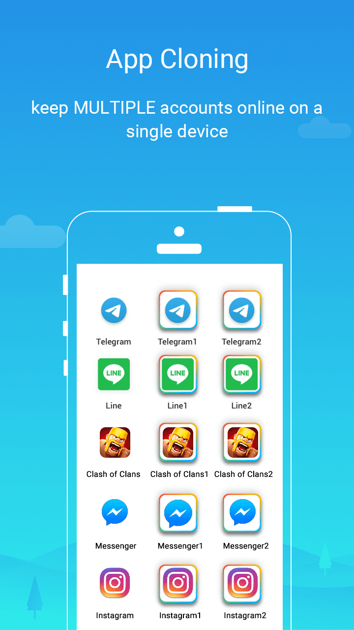 Tampilan App Cloning Aplikasi WhatsApp Clone Parallel Space App Cloning Aplikasi WhatsApp Clone Parallel Space