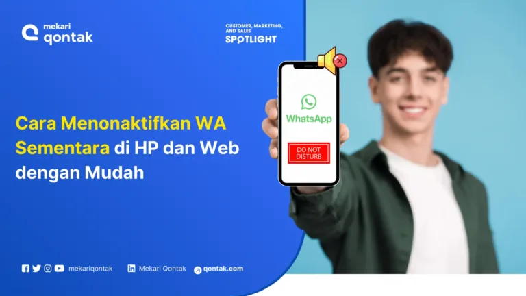 13 Cara Menonaktifkan WA Sementara di HP dan Web dengan Mudah