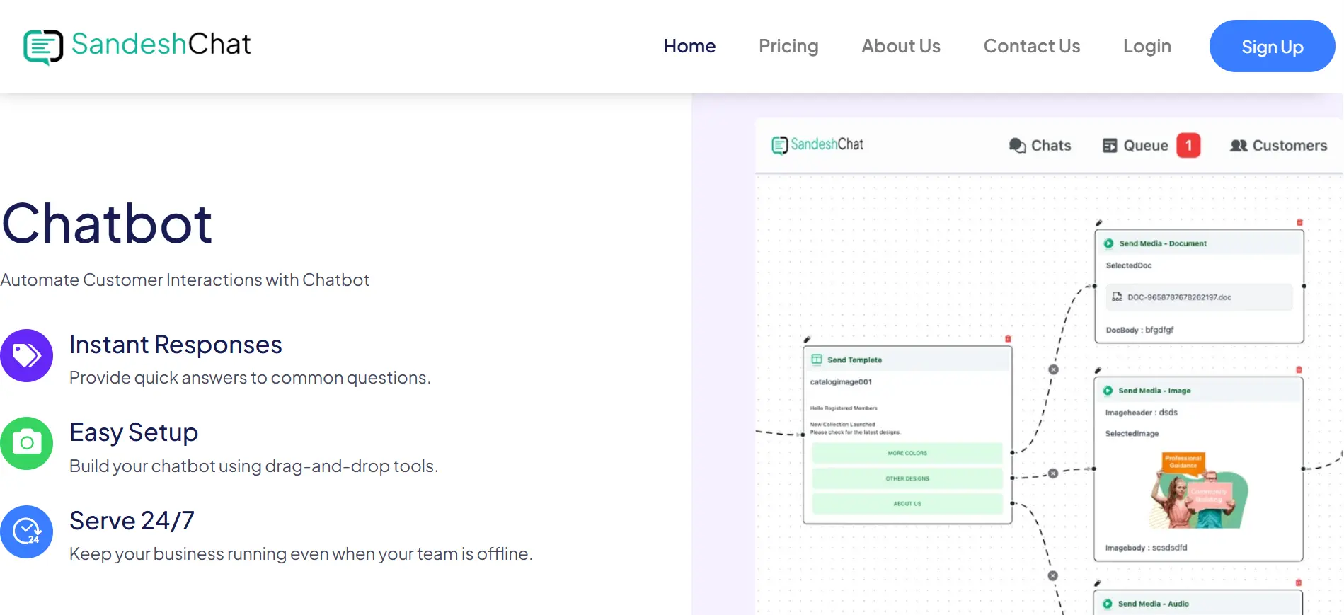 Tampilan Fitur Chatbot Aplikasi Bulk Whatsapp Sender Terbaik Enjay Sandes Chat Fitur Chatbot Aplikasi Bulk Whatsapp Sender Terbaik Enjay Sandes Chat
