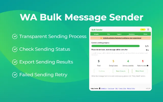 Ilustrasi Fitur Check Sending Status Aplikasi Bulk Whatsapp Sender Terbaik Wa-Bulk Messages Sender Fitur Check Sending Status Aplikasi Bulk Whatsapp Sender Terbaik Wa-Bulk Messages Sender