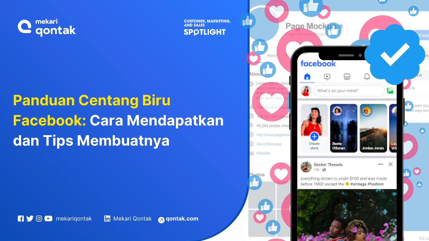 Panduan Centang Biru Facebook: Cara Mendapatkan dan Tips Membuatnya