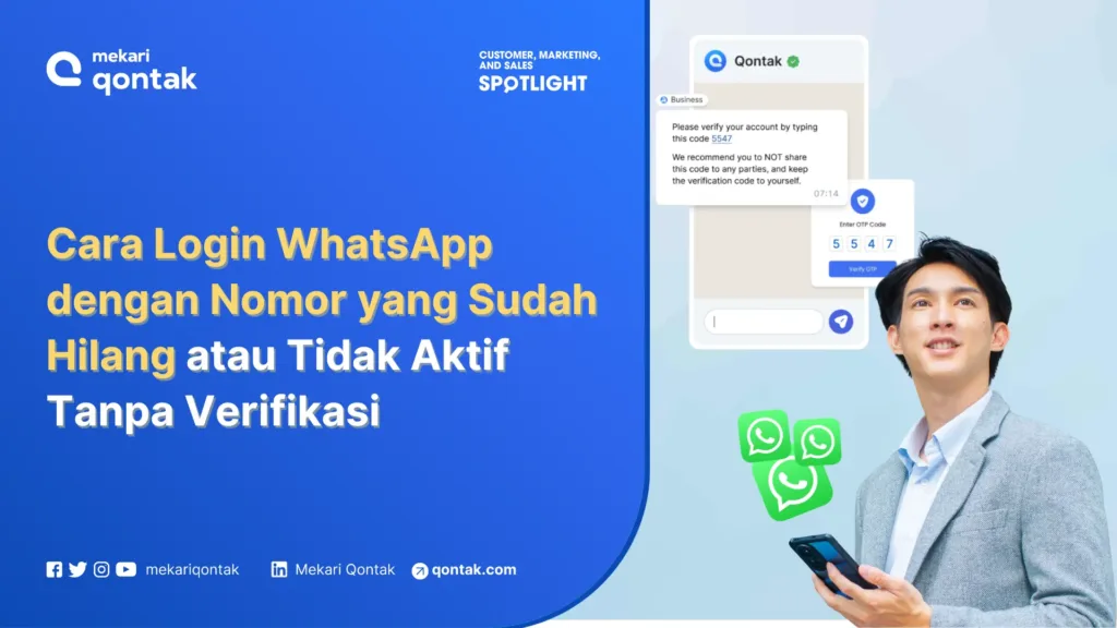 10 Cara Login WhatsApp dengan Nomor yang Sudah Hilang atau Tidak Aktif Tanpa Verifikasi 10 Cara Login WhatsApp dengan Nomor yang Sudah Hilang atau Tidak Aktif Tanpa Verifikasi