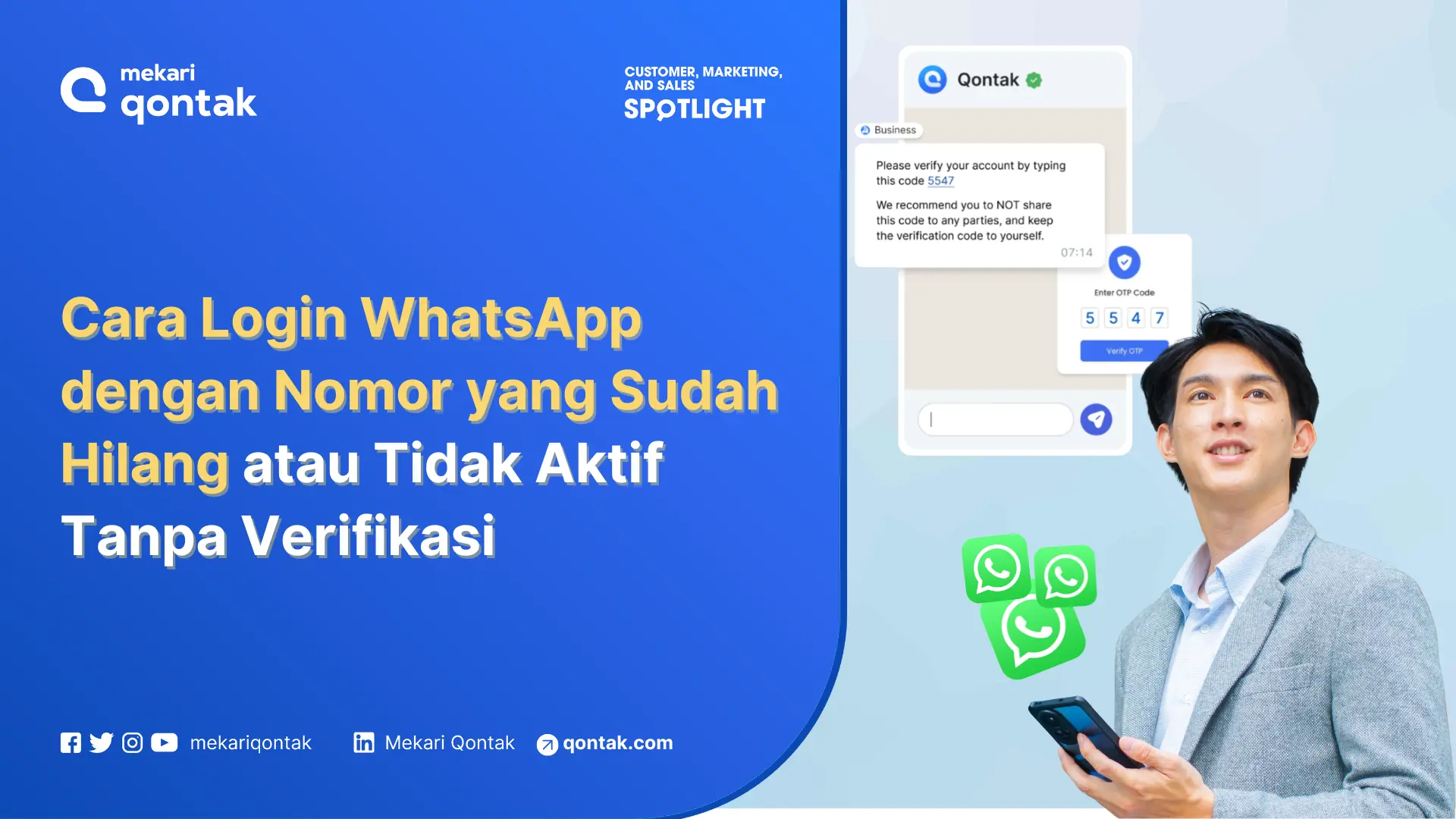 10 Cara Login WhatsApp dengan Nomor yang Sudah Hilang atau Tidak Aktif Tanpa Verifikasi