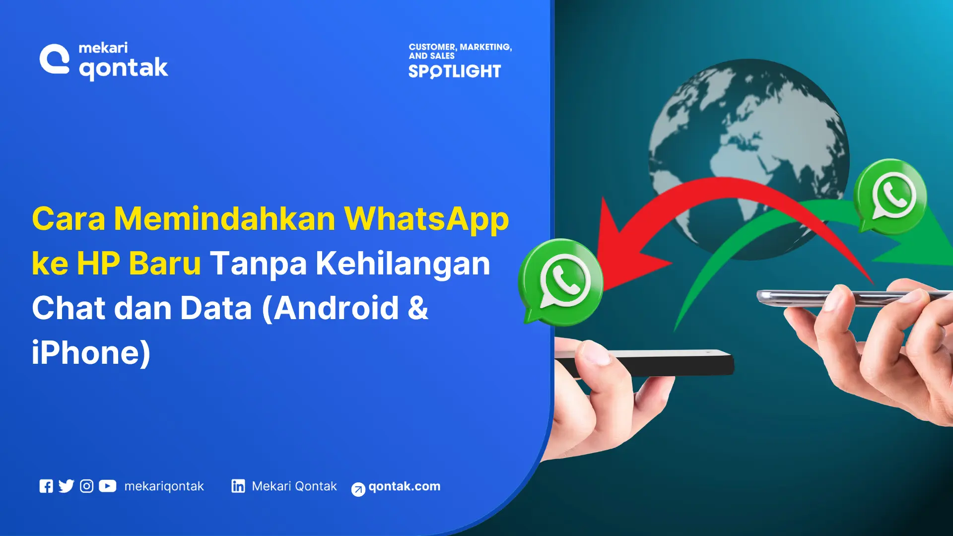 Cara Memindahkan WhatsApp ke HP Baru Tanpa Kehilangan Chat dan Data (iPhone dan Android)