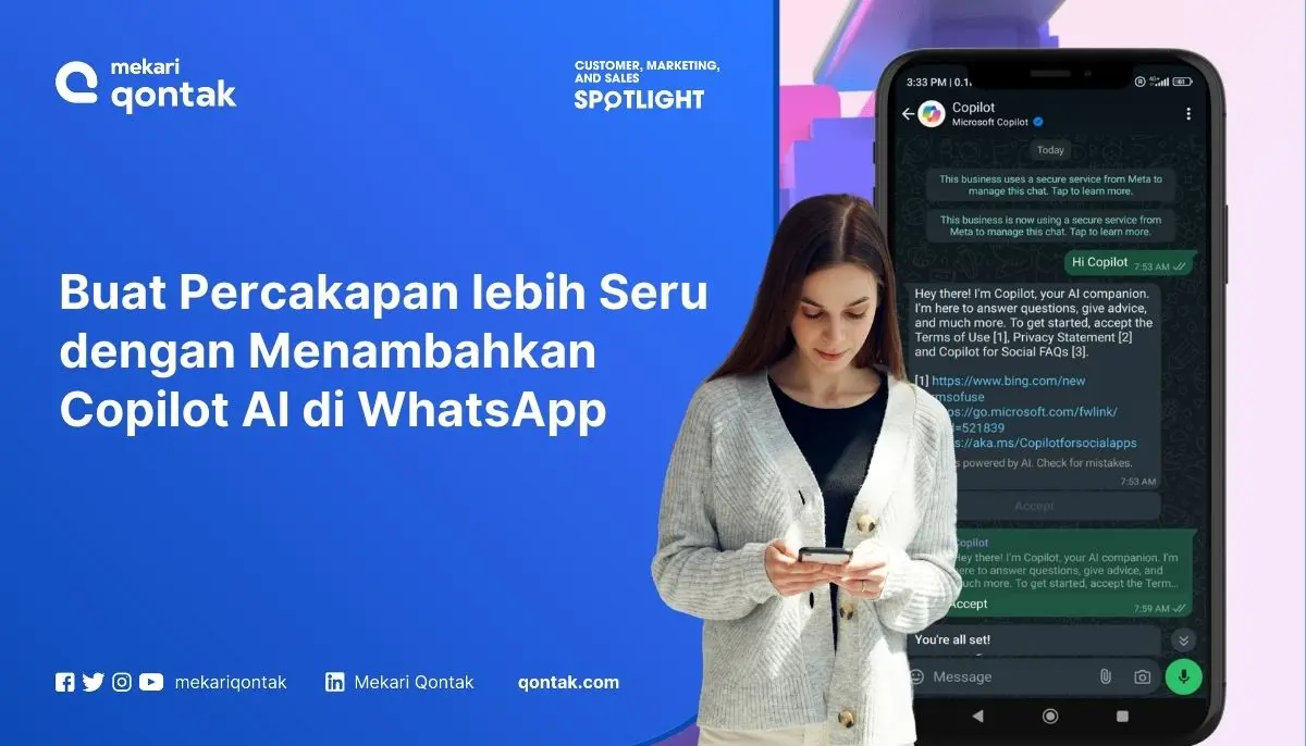 Cara Menambahkan Copilot di WhatsApp, Buat Percakapan Lebih Seru
