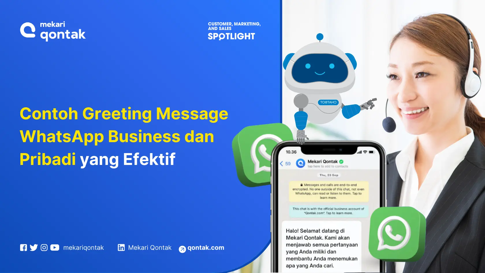 Contoh Greeting Message WhatsApp Business dan Pribadi yang Efektif