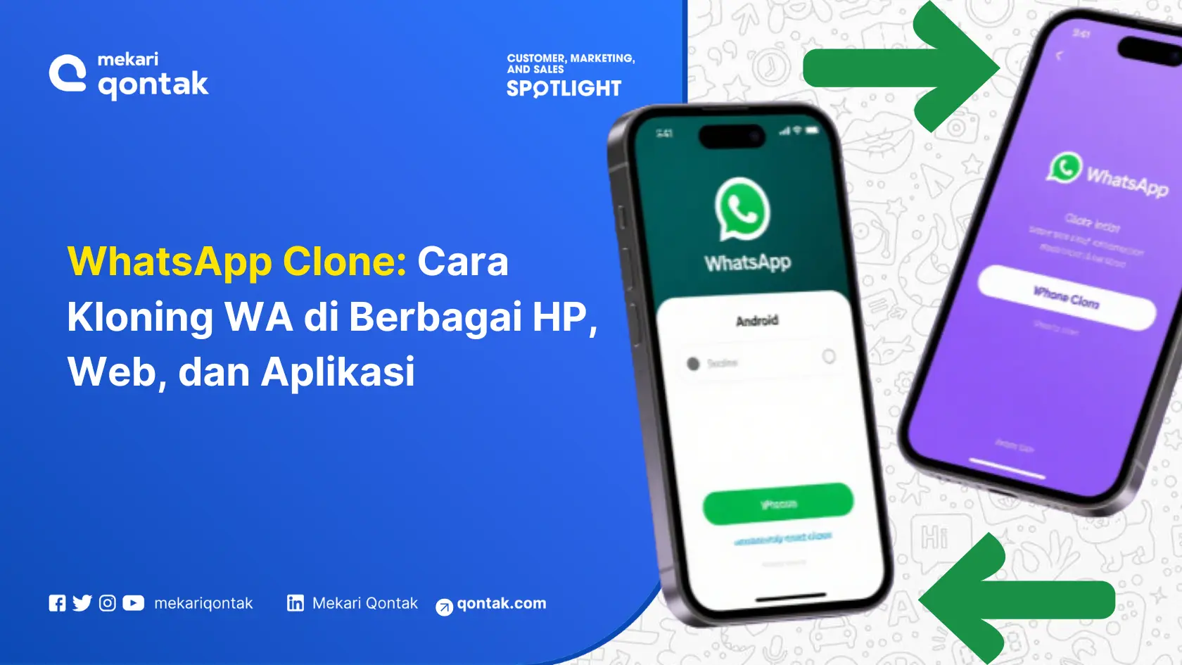 WhatsApp Clone: Cara Kloning WA di Berbagai HP, Web, dan Aplikasi