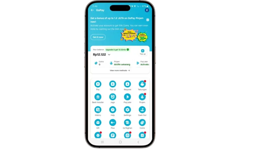 GoPay Contoh Desain Produk Gopay