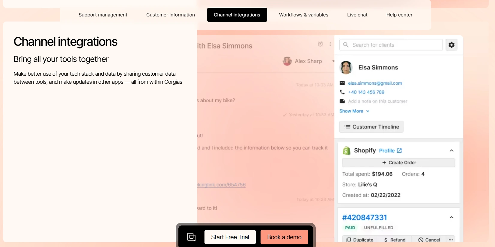 Landing Page Gorgias Rekomendasi Software Omnichannel Customer Service_Gorgias