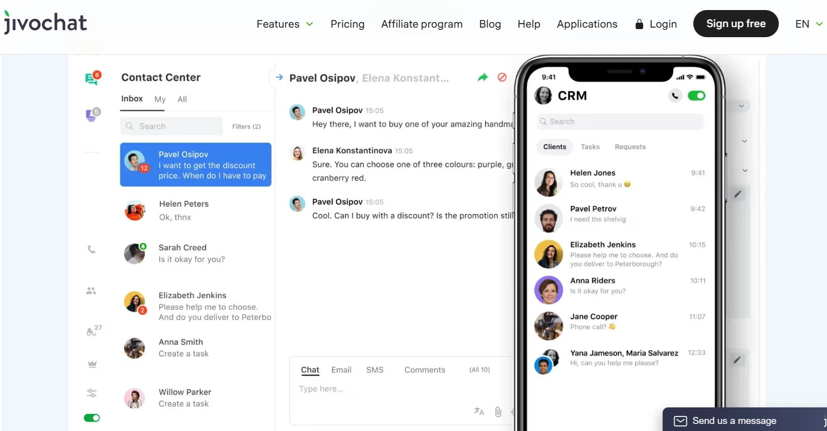 Landing Page JivoChat Rekomendasi Software Omnichannel Customer Service_Jivochat