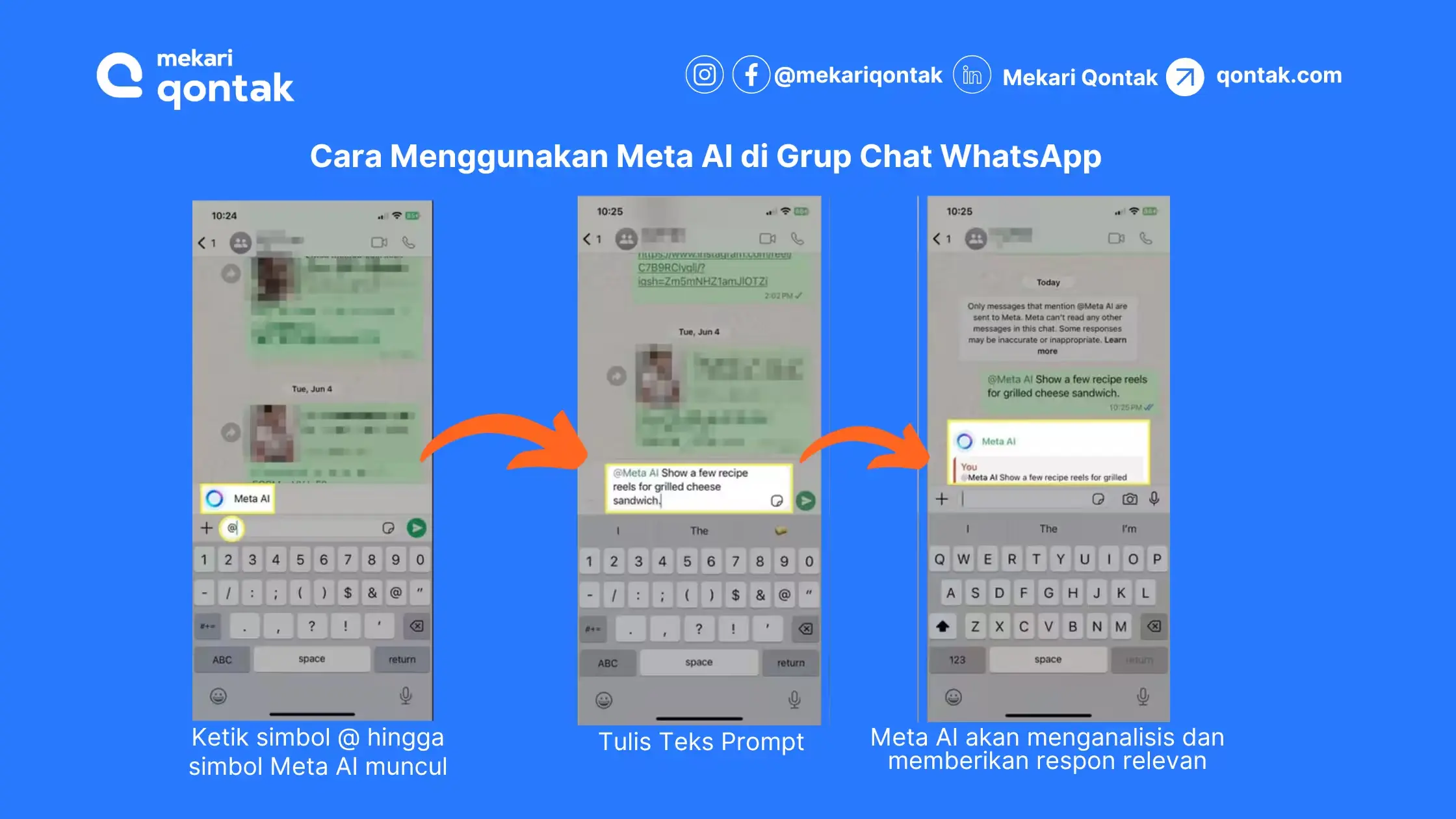 Cara Menggunakan Meta AI di Grup Chat WhatsApp