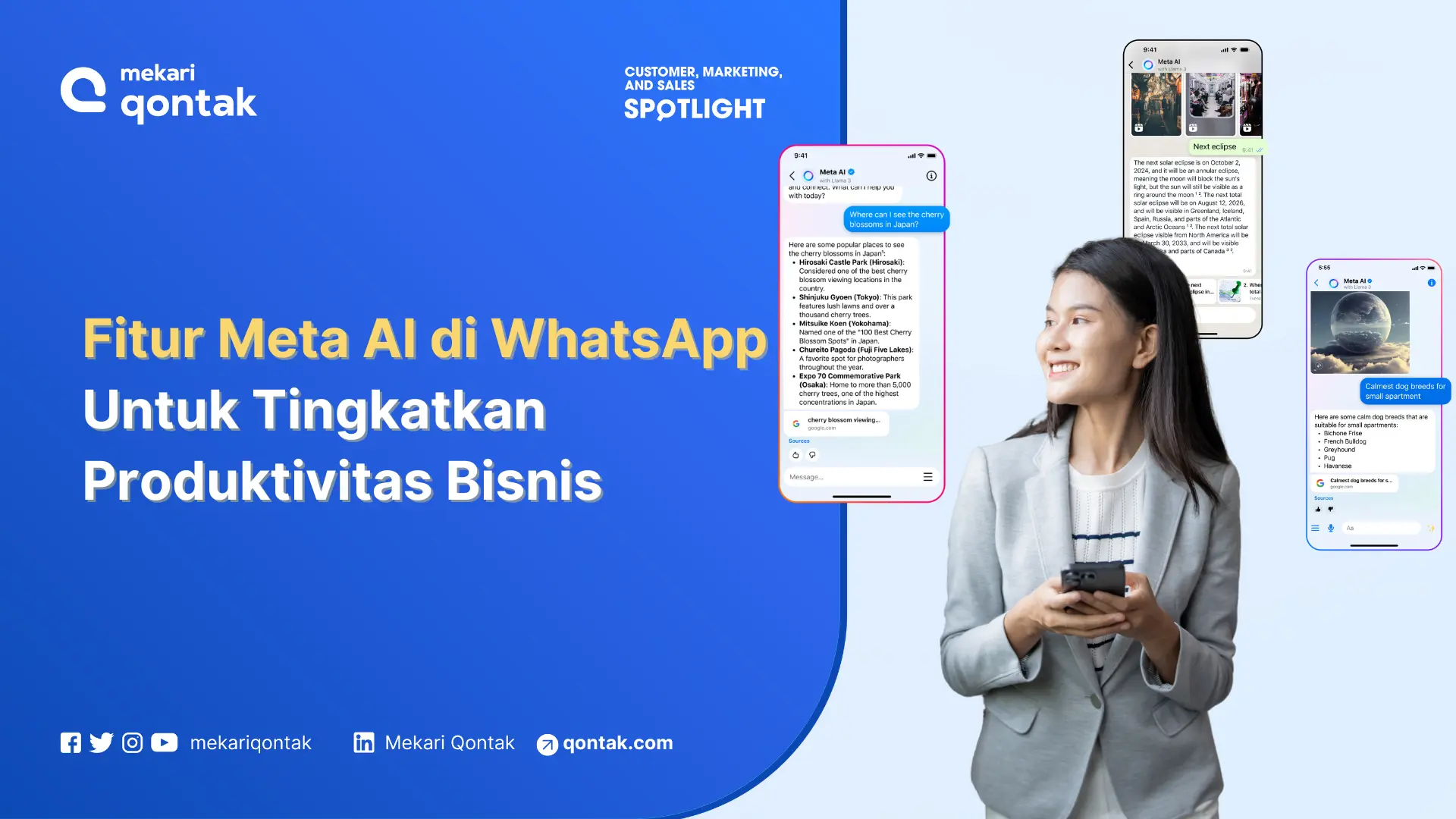 Fitur Meta AI di WhatsApp yang Bisa Tingkatkan Produktivitas Bisnis