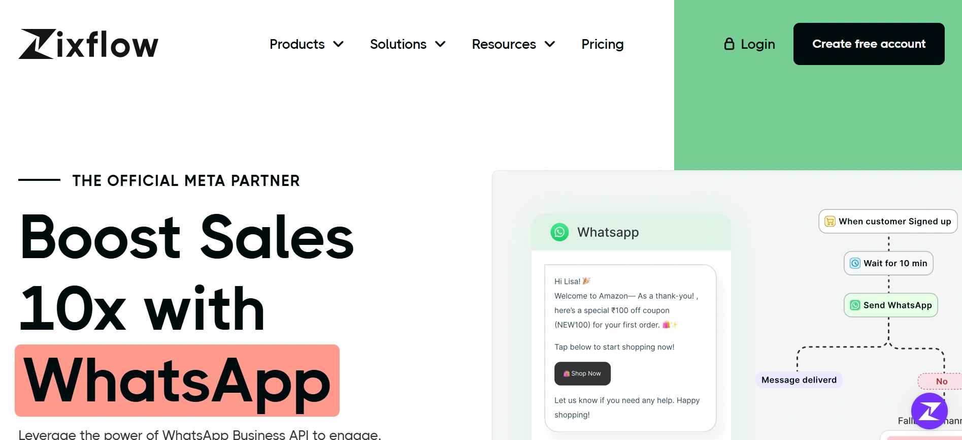 Tampilan Homapage Aplikasi Broadcast WhatsApp Zixflow Homapage Aplikasi Broadcast WhatsApp Zixflow