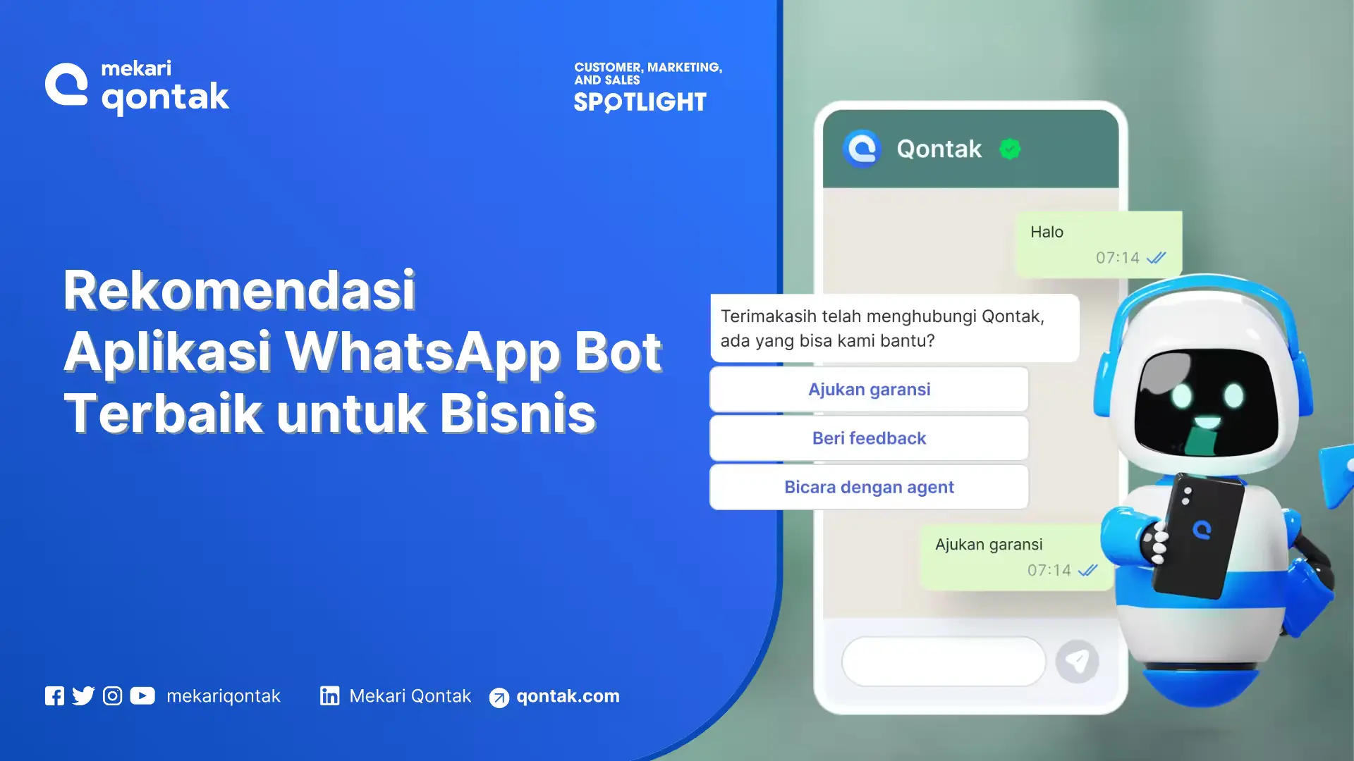 Rekomendasi Aplikasi WhatsApp Bot Terbaik untuk Bisnis Modern