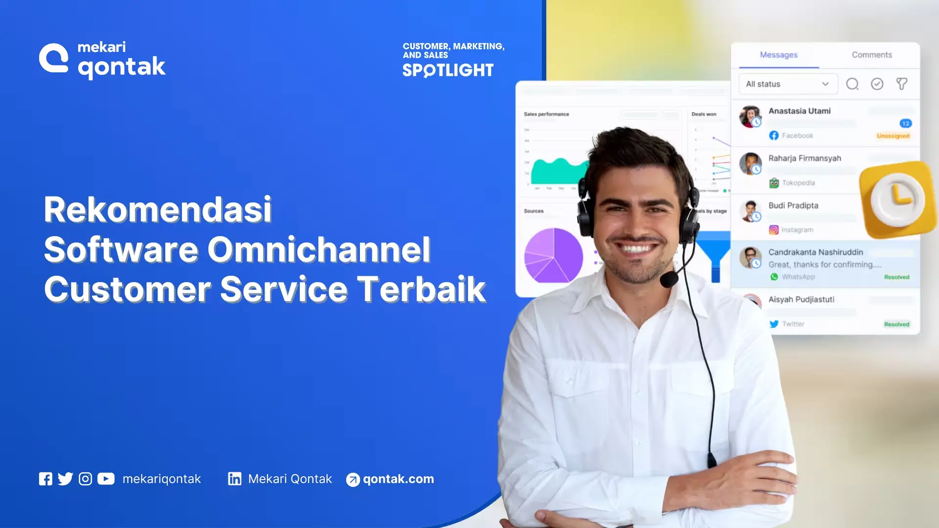 Rekomendasi Software Omnichannel Customer Service Terbaik untuk Bisnis