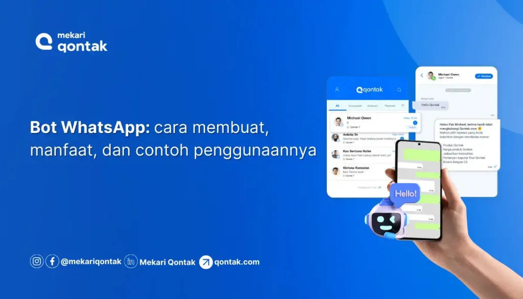 WhatsApp Bot Manfaat, Cara Membuat, dan Tips Penggunaan untuk Bisnis