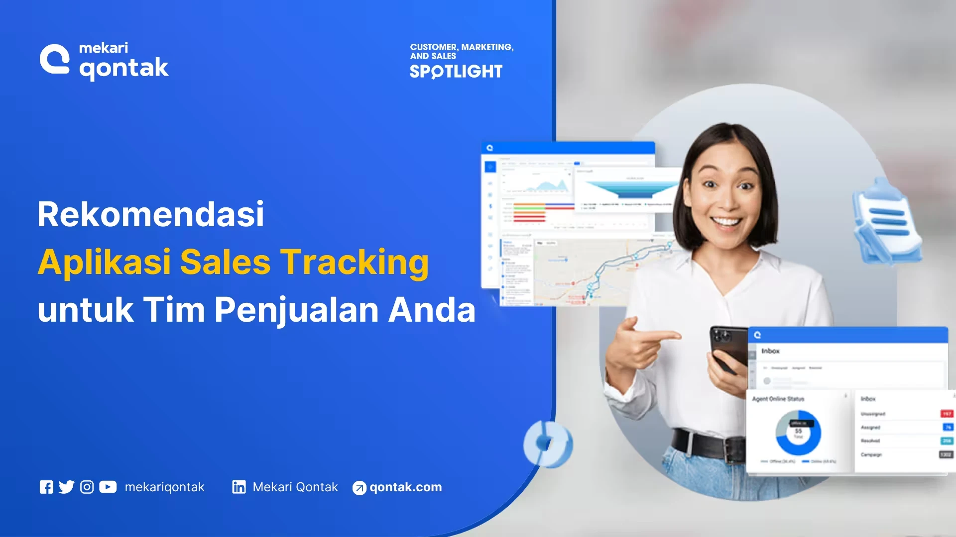 Aplikasi Sales Tracking Terbaik untuk Lacak Produktivitas Tim Penjualan Anda