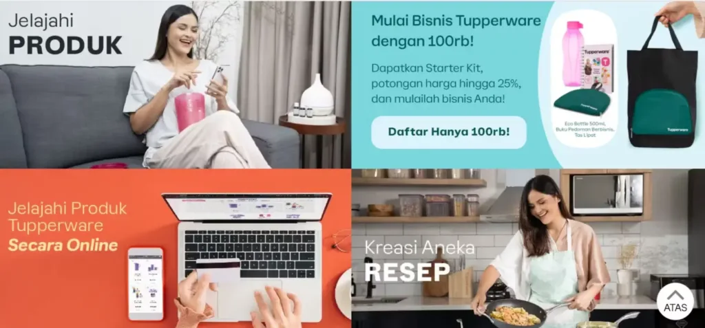 Tupperware Contoh Direct Selling Tupperware